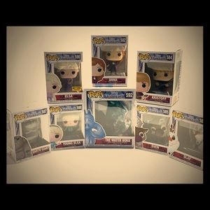Disney Frozen 2 Funko Pop Bundle Lot Of 8